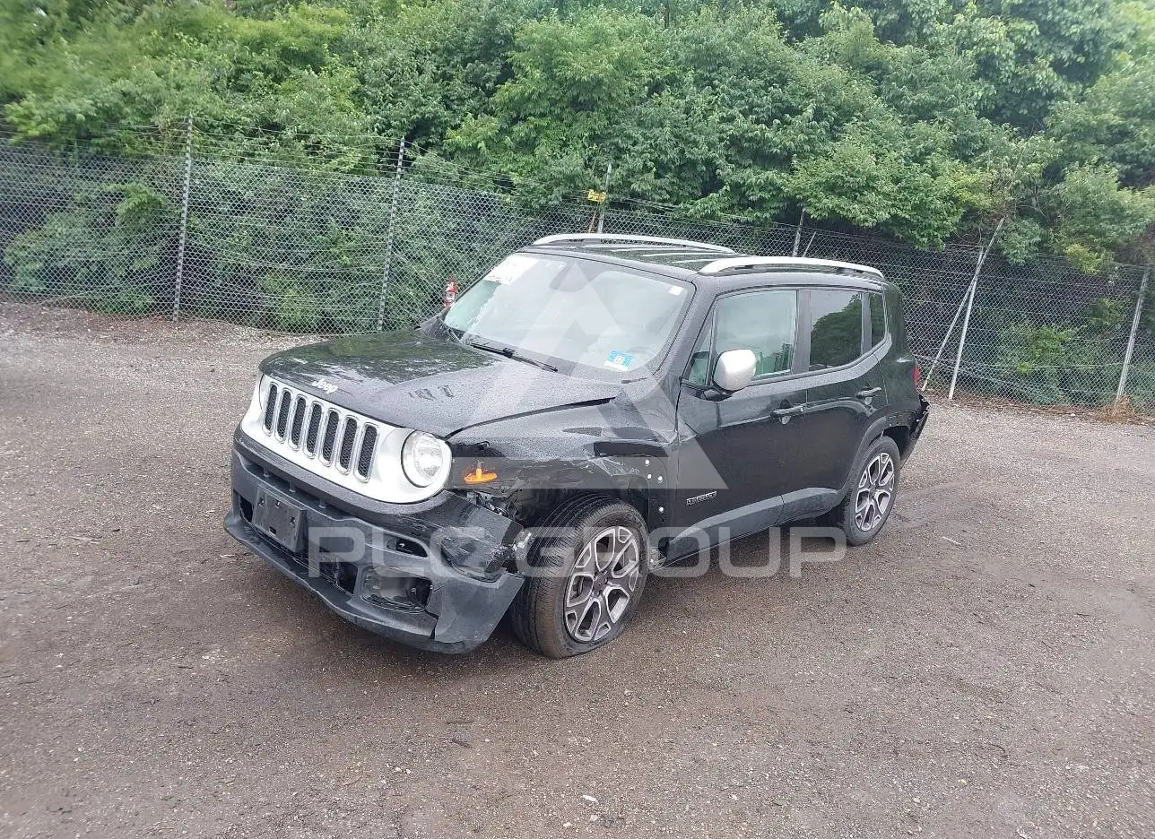 2016 Jeep Renegade VIN: ZACCJADT3GPC47795 из США - PLC Group