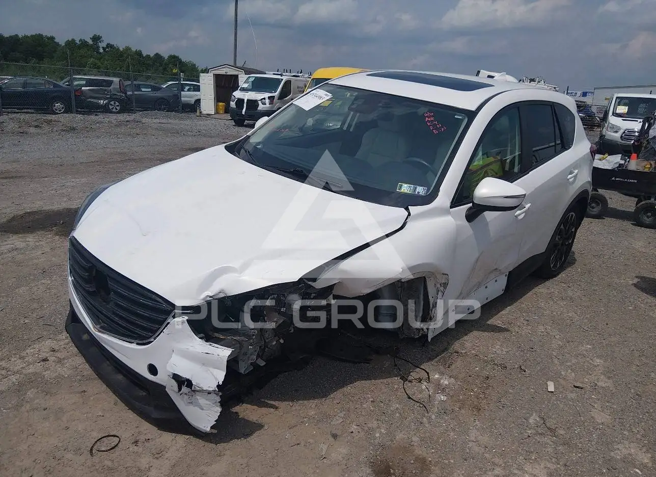 2016 Mazda CX-5 VIN: JM3KE4DY6G0876042 из США - PLC Group