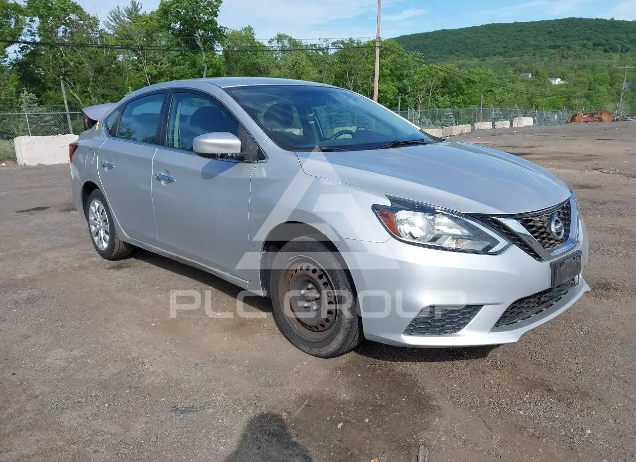 2017 Nissan SENTRA VIN: 3N1AB7AP1HY390341 из США - PLC Group
