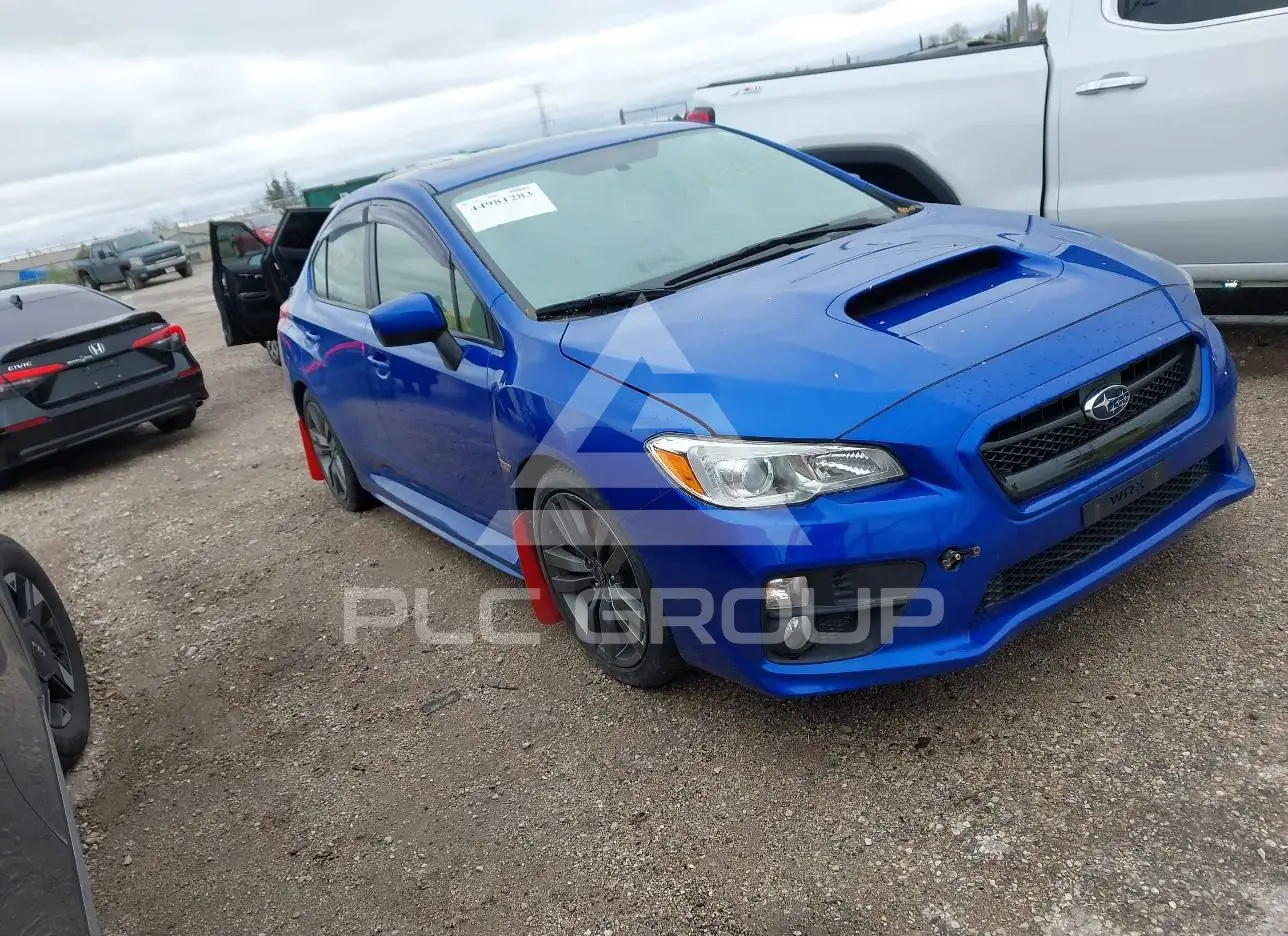 プルー様値下げ分 専用 2017 Subaru WRX VIN: JF1VA1E63H9825467 из США - PLC Group