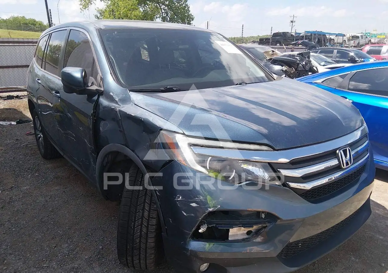 2017 Honda PILOT VIN: 5FNYF6H36HB058971 из США - PLC Group