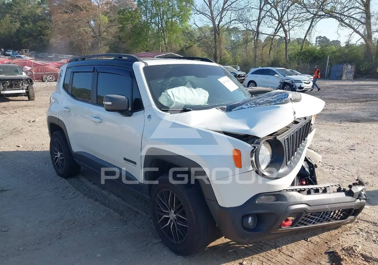 2017 Jeep Renegade VIN: ZACCJBCB1HPE85595 из США - PLC Group