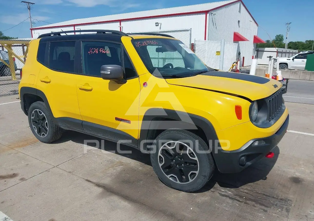 2017 Jeep Renegade VIN: ZACCJBCB1HPE48059 из США - PLC Group