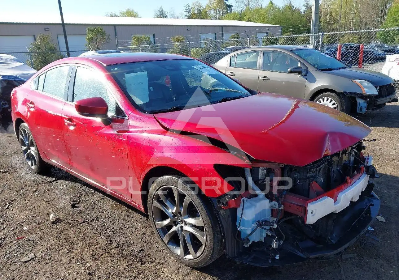 2017 Mazda 6 VIN: JM1GL1X55H1138703 из США - PLC Group