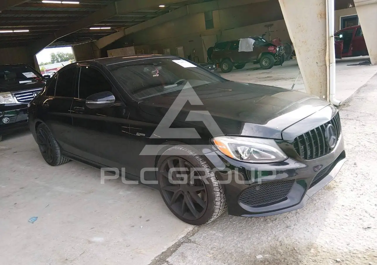 2017 Mercedes Benz C 43 AMG VIN: 55SWF6EB3HU193276 из США - PLC Group
