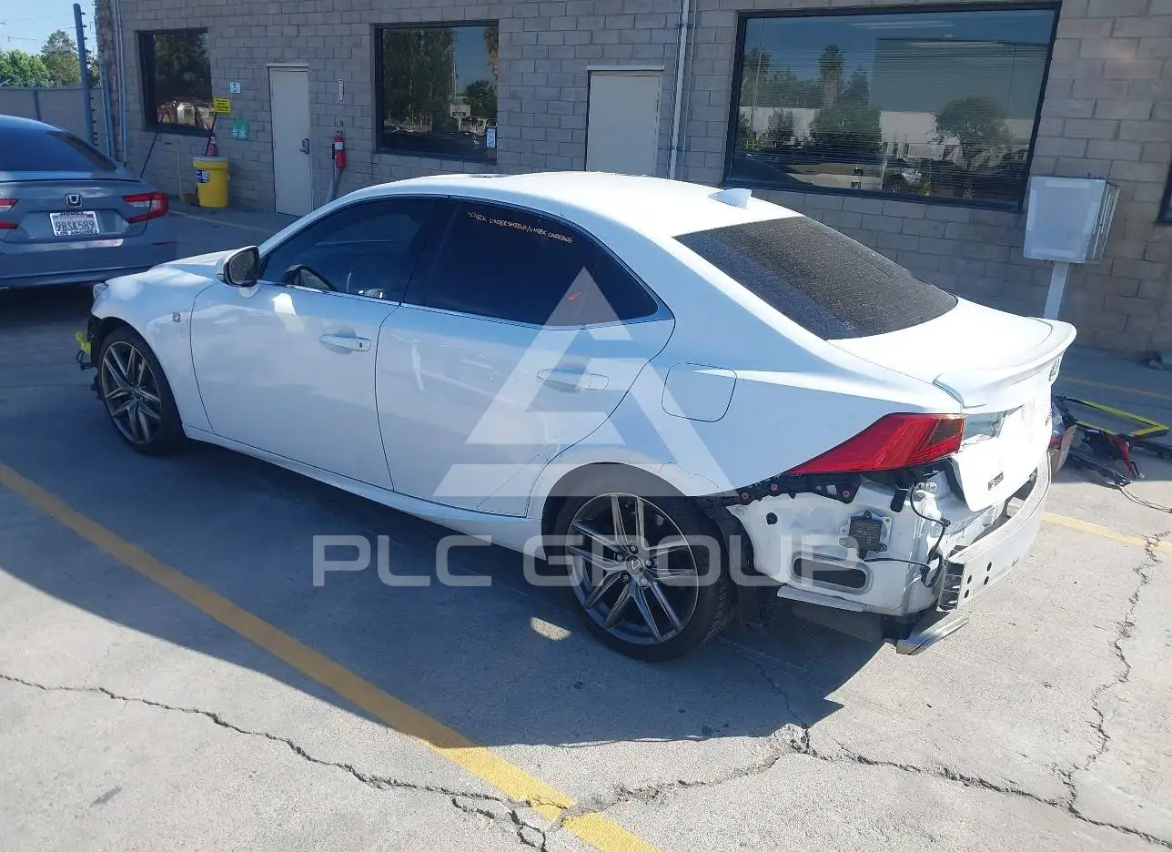 2017 Lexus IS200 VIN: JTHBA1D2XH5041983 из США - PLC Group