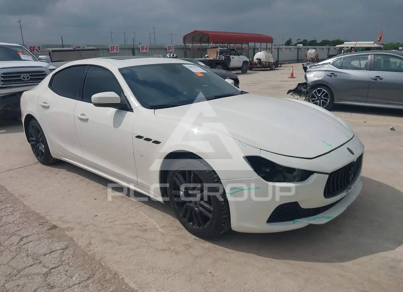 2017 Maserati GHIBLI VIN: ZAM57XSA4H1226558 из США - PLC Group