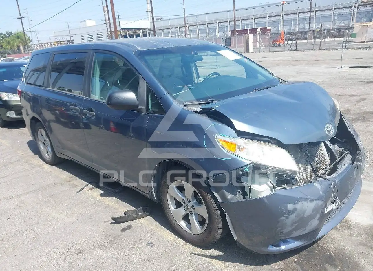 2017 Toyota SIENNA VIN: 5TDZZ3DC8HS824307 из США - PLC Group