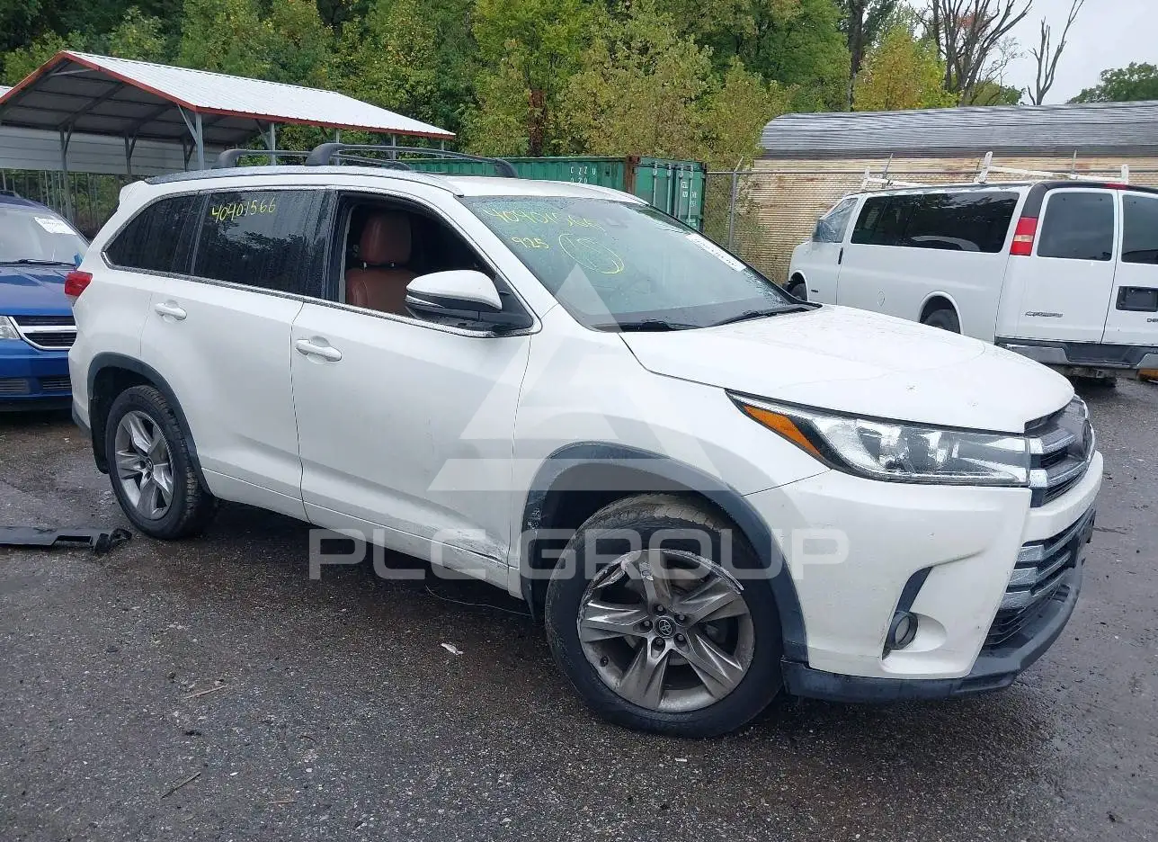 2017 Toyota Highlander VIN: 5TDDZRFH4HS479170 from the USA - PLC Group
