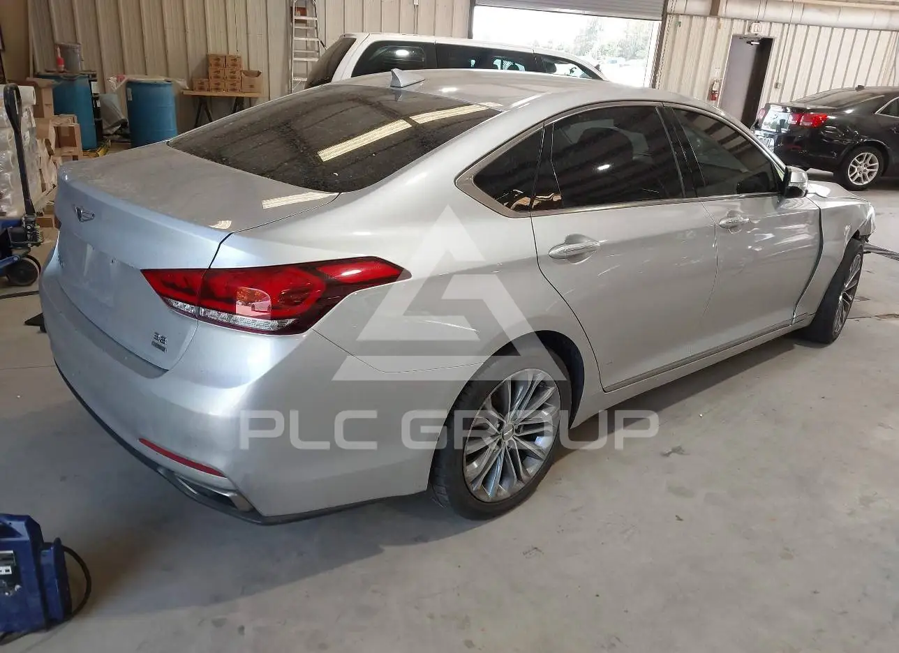 2017 Genesis G80 VIN: KMHGN4JE3HU168054 из США - PLC Group