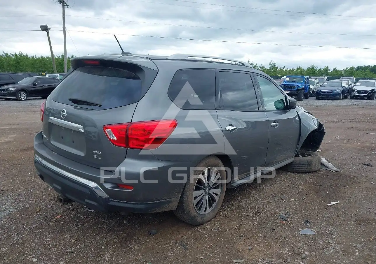2018 Nissan PATHFINDER VIN: 5N1DR2MM3JC610910 из США - PLC Group