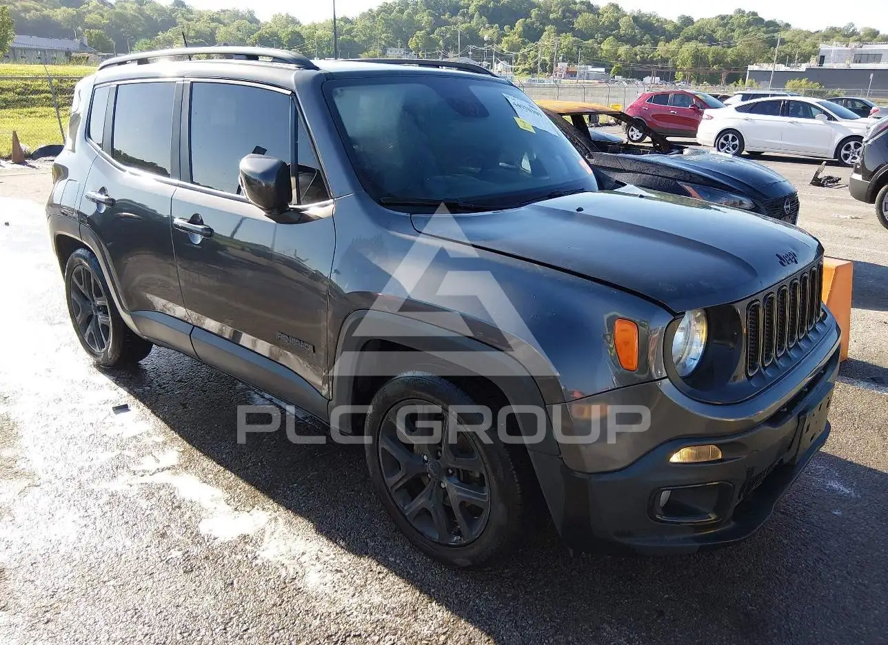 2018 Jeep Renegade VIN: ZACCJABB5JPH82158 из США - PLC Group