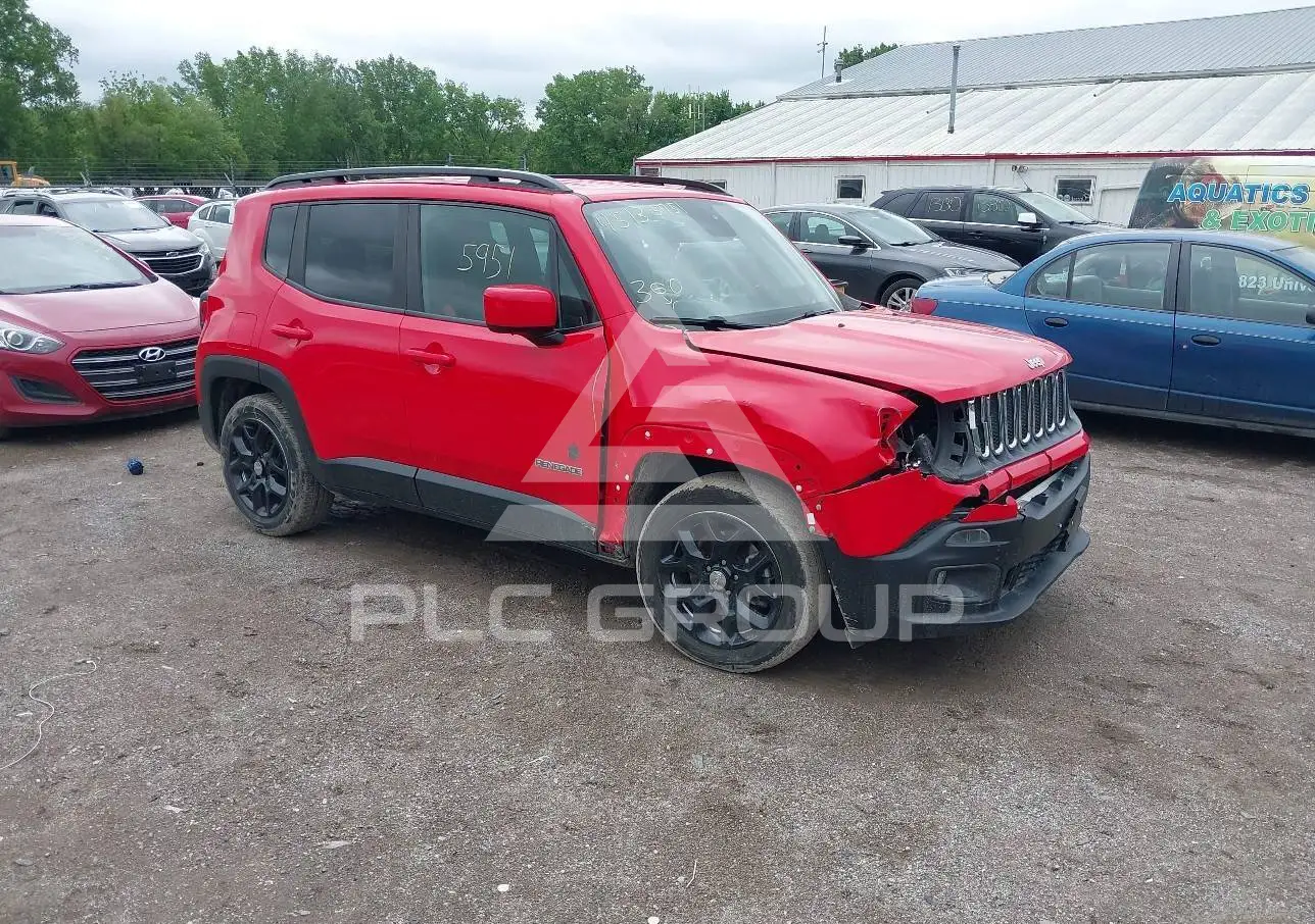 2018 Jeep Renegade VIN: ZACCJABB5JPH98957 из США - PLC Group
