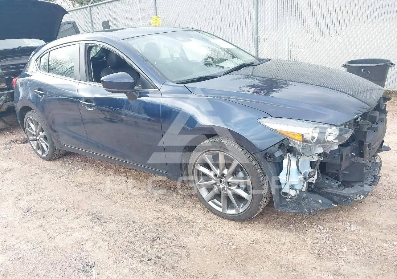 2018 Mazda 3 VIN: 3MZBN1L33JM184223 из США - PLC Group