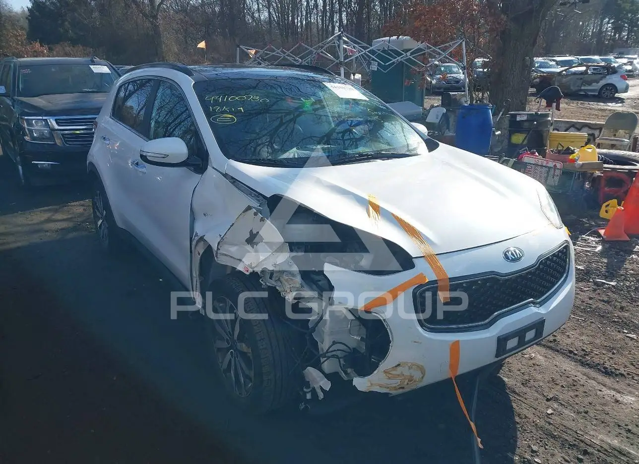 2018 KIA Sportage VIN: KNDPNCAC1J7481220 from the USA - PLC Group
