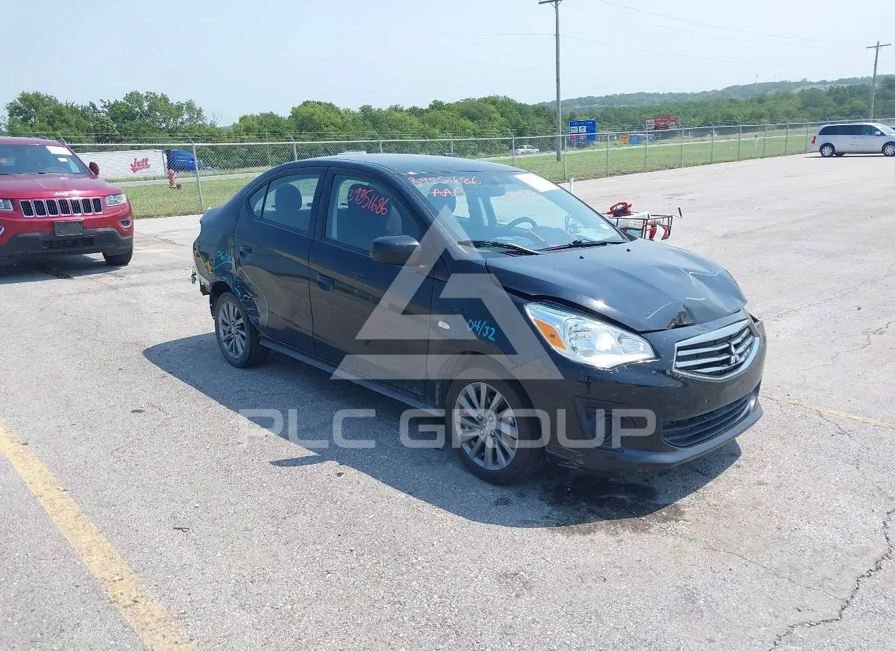 2019 Mitsubishi MIRAGE VIN: ML32F3FJ3KHF17120 from the USA - PLC Group
