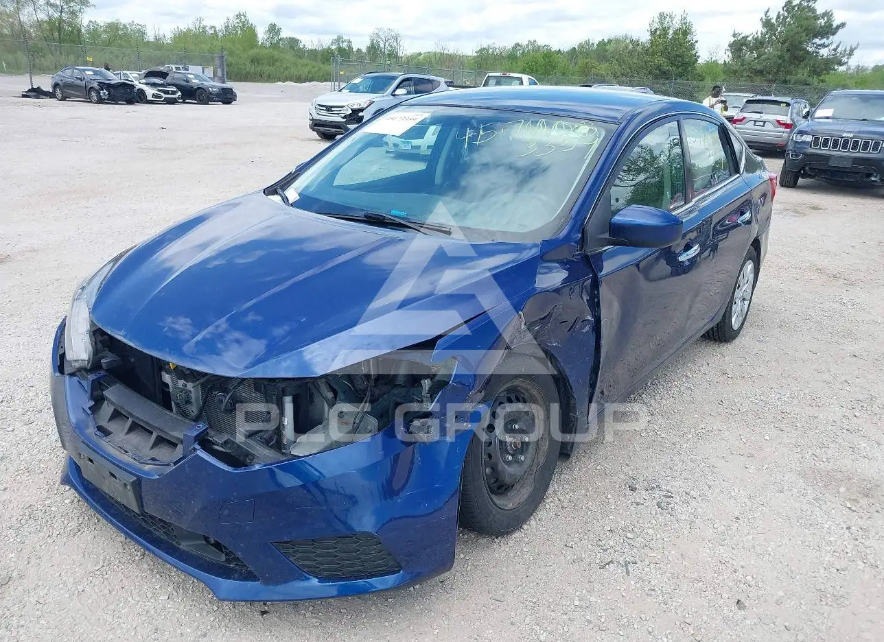 2019 Nissan SENTRA VIN: 3N1AB7AP6KY335438 из США - PLC Group