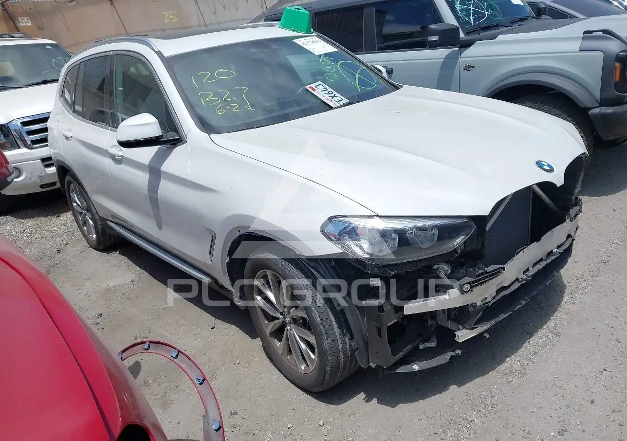 5分割のC 2019 BMW X3 VIN: 5UXTR7C53KLF26385 из США - PLC Group