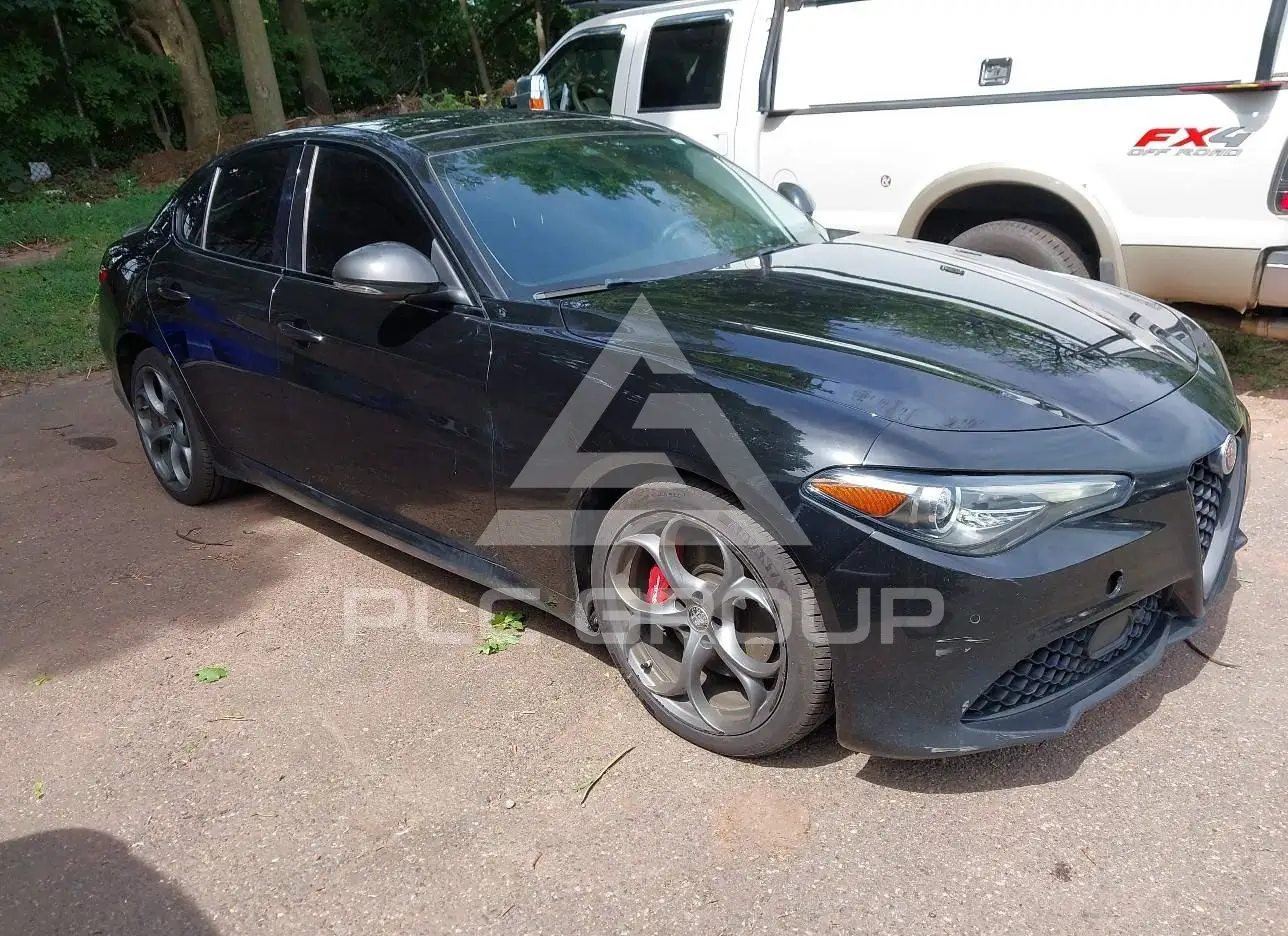 2019 Alfa Romeo Giulia VIN: ZARFANAN5K7608210 из США - PLC Group