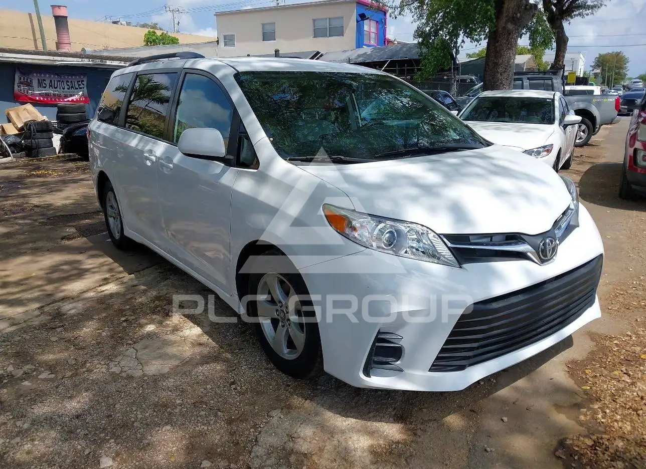 2019 Toyota SIENNA VIN: 5TDKZ3DC2KS978455 из США - PLC Group