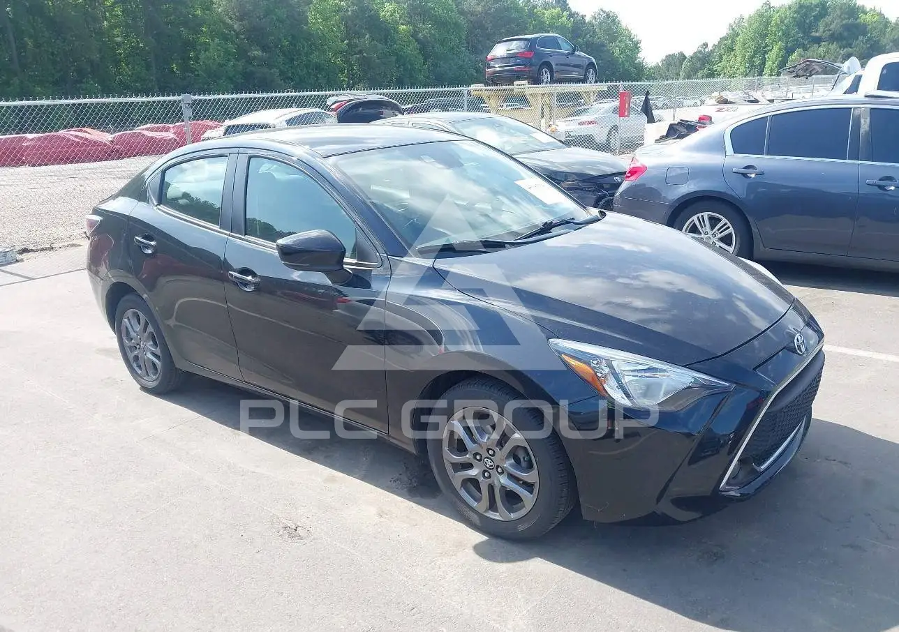 2019 Toyota YARIS VIN: 3MYDLBYV9KY513049 из США - PLC Group