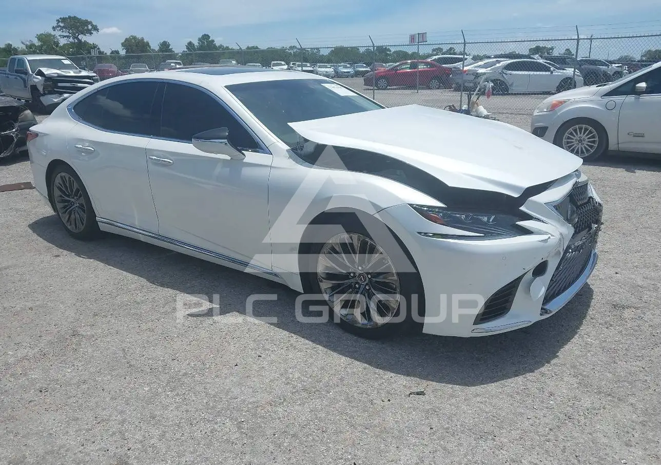 ぽにょページ 2020 Lexus LS500 VIN: JTHD51FF1L5013026 из США - PLC Group