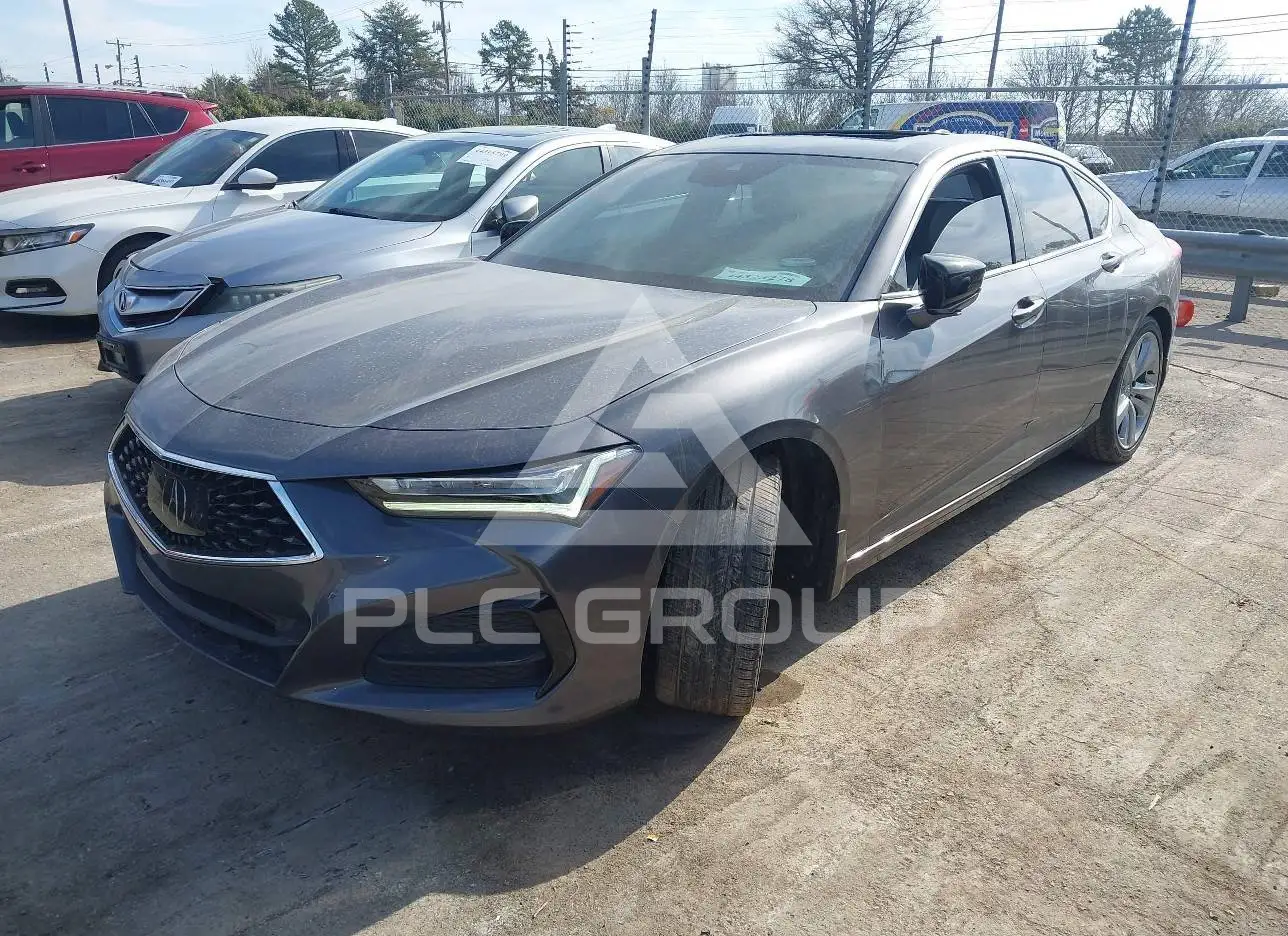 2021 Acura TLX VIN: 19UUB5F4XMA011785 из США - PLC Group