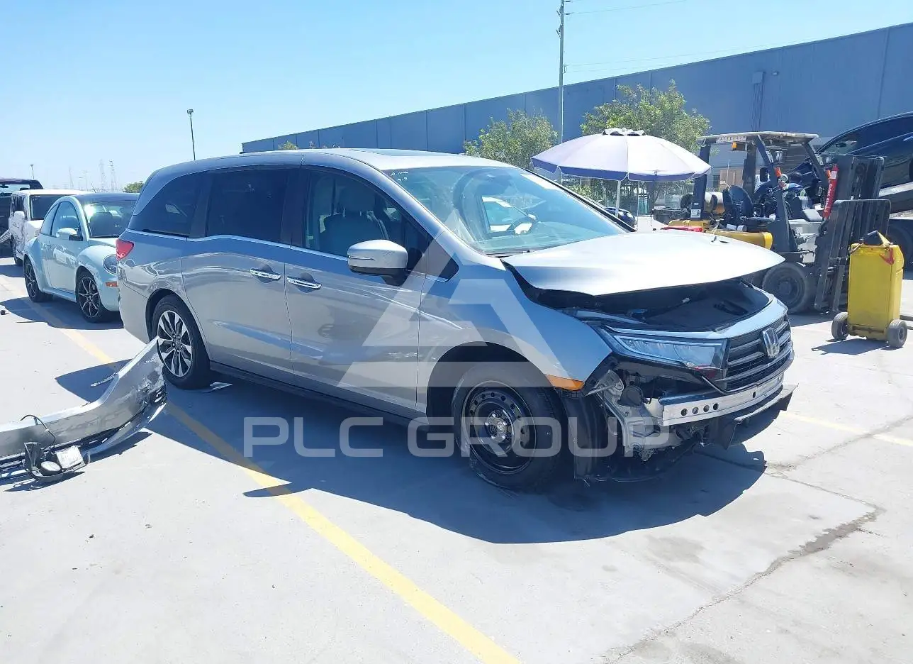 ブンタ 2021 Honda ODYSSEY VIN: 5FNRL6H71MB019845 из США - PLC Group