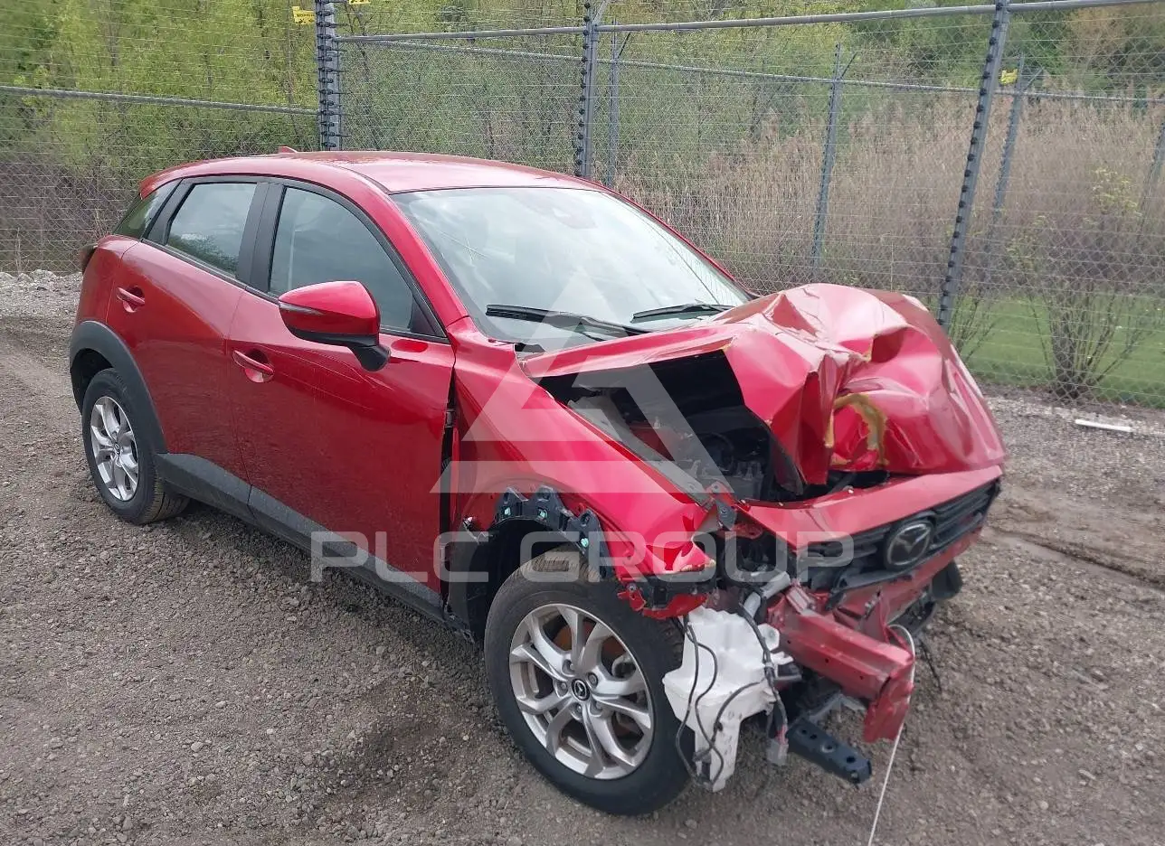2021 Mazda CX-3 VIN: JM1DKFB76M1509289 из США - PLC Group