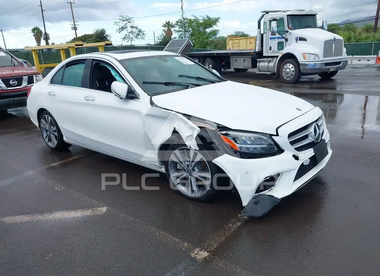 2021 Mercedes Benz C 300 VIN: W1KWF8DB4MR648063 з США - PLC Group