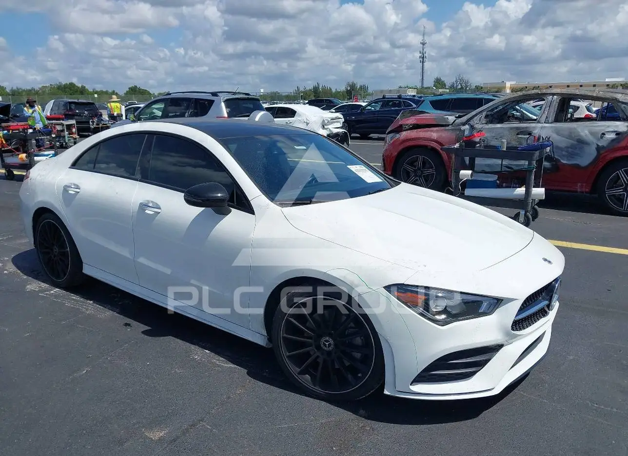 2021 Mercedes Benz CLA 250 VIN: W1K5J4GBXMN183441 з США - PLC Group