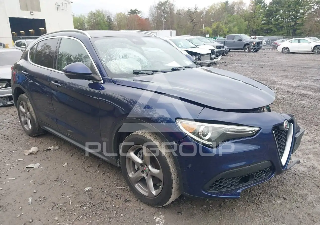 2021 Alfa Romeo Stelvio VIN: ZASPAKAN3M7D18698 из США - PLC Group