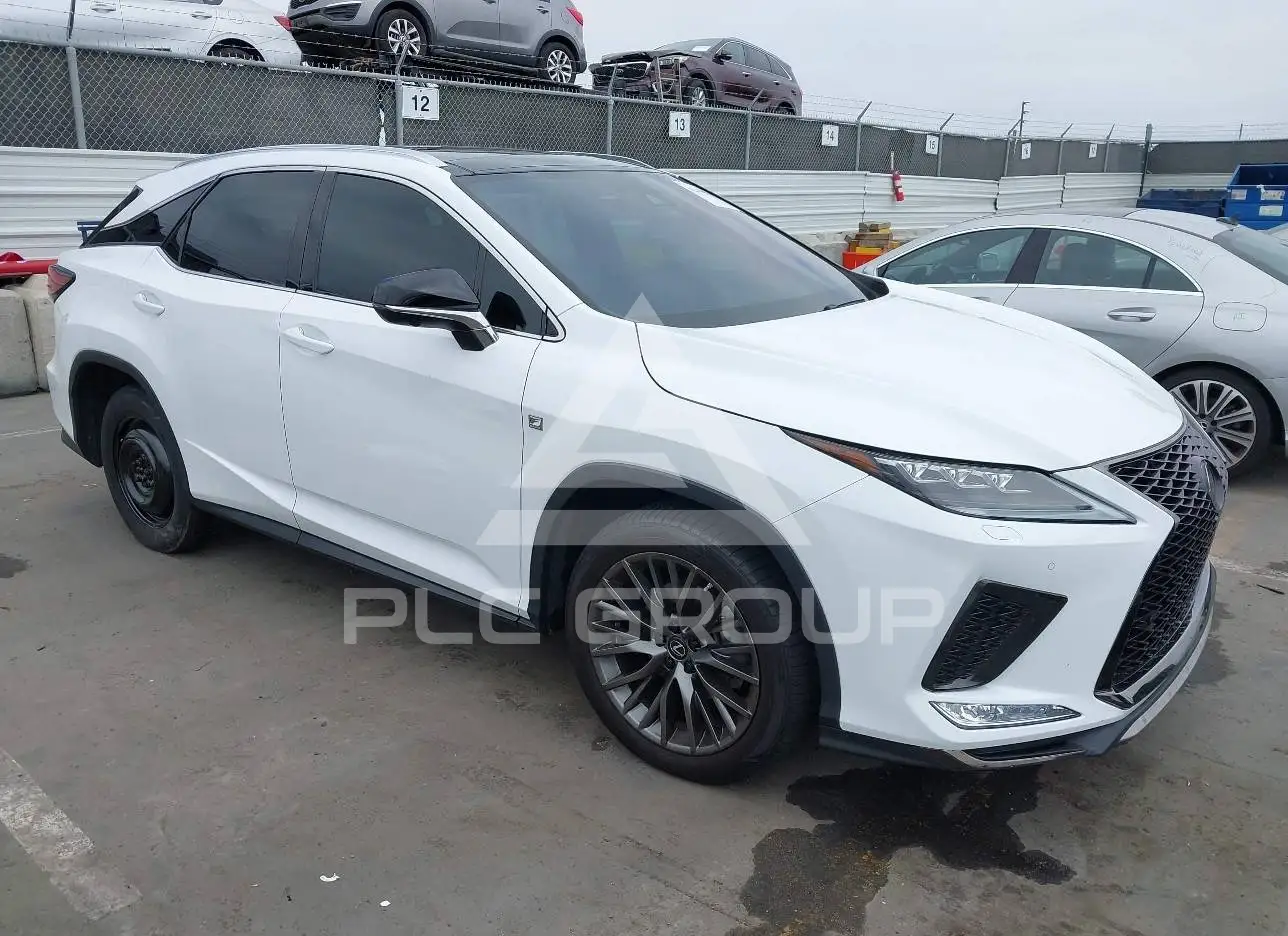 2021 Lexus RX350 VIN: 2T2YZMDA2MC298318 из США - PLC Group
