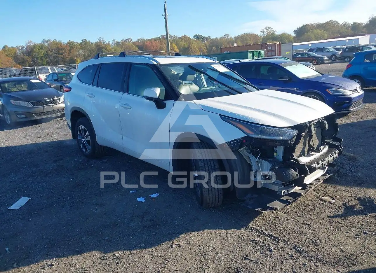2021 Toyota Highlander VIN: 5TDGZRBHXMS131452 из США - PLC Group
