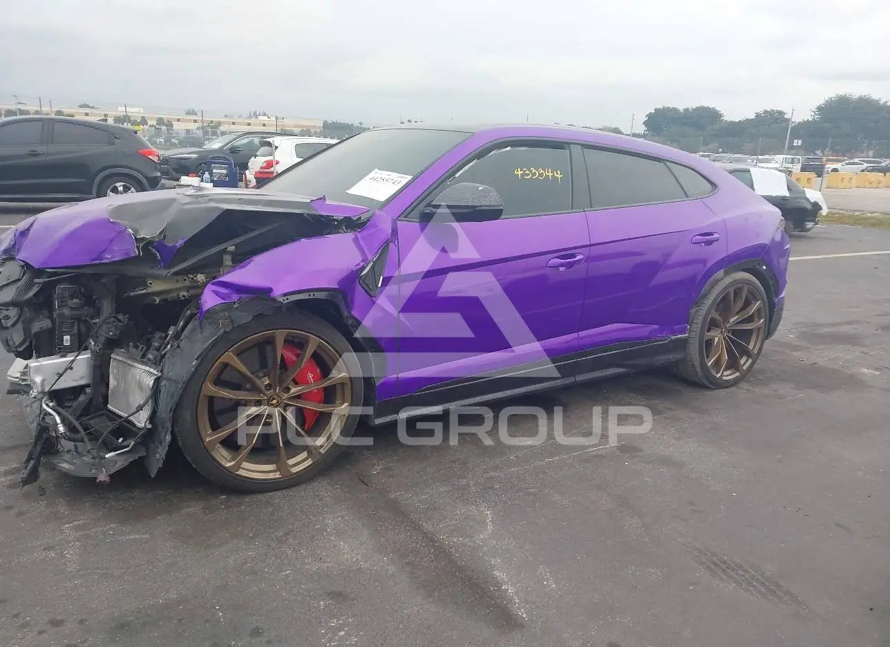 2021 Lamborghini Urus VIN: ZPBUA1ZL8MLA14632 из США - PLC Group
