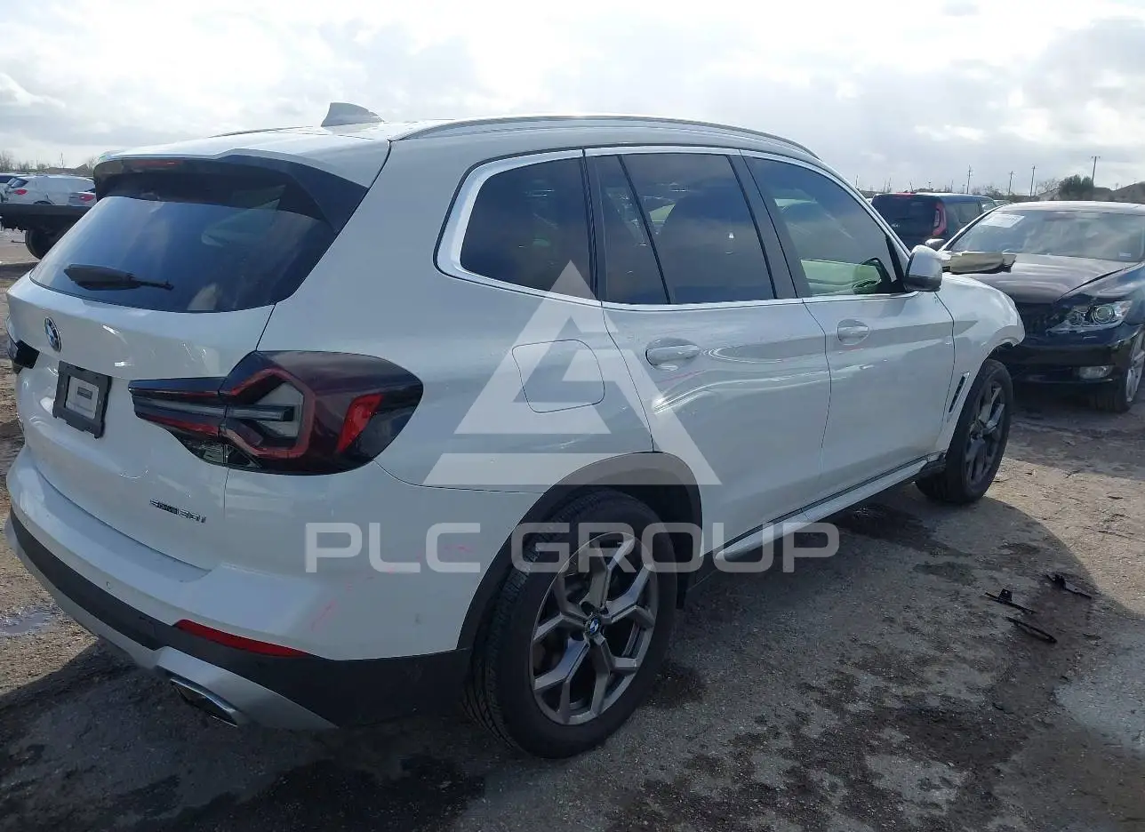 2022 BMW X3 VIN: 5UX43DP01N9J26049 из США - PLC Group