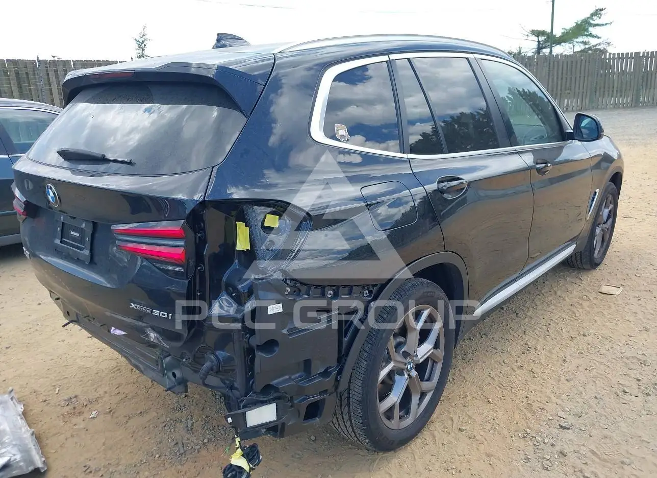 2022 BMW X3 VIN: 5UX53DP06N9L47103 з США - PLC Group