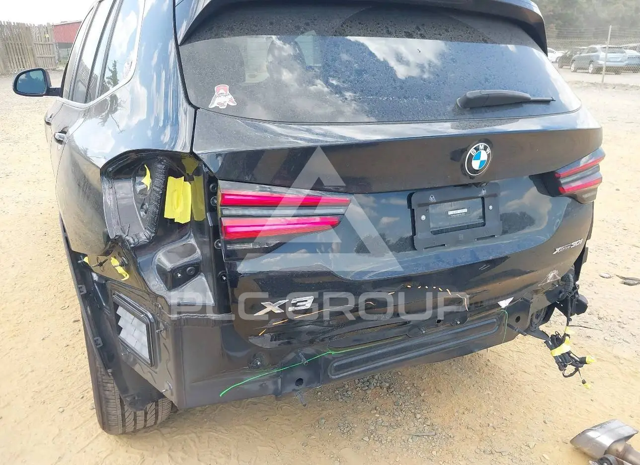 2022 BMW X3 VIN: 5UX53DP06N9L47103 з США - PLC Group