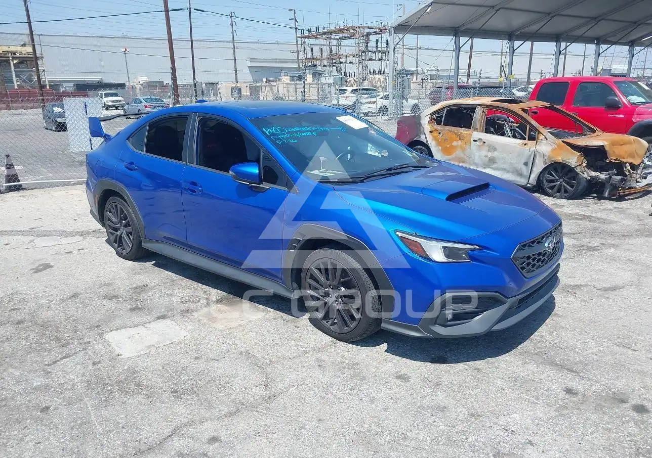 2022 Subaru WRX VIN: JF1VBAN69N8015114 из США - PLC Group