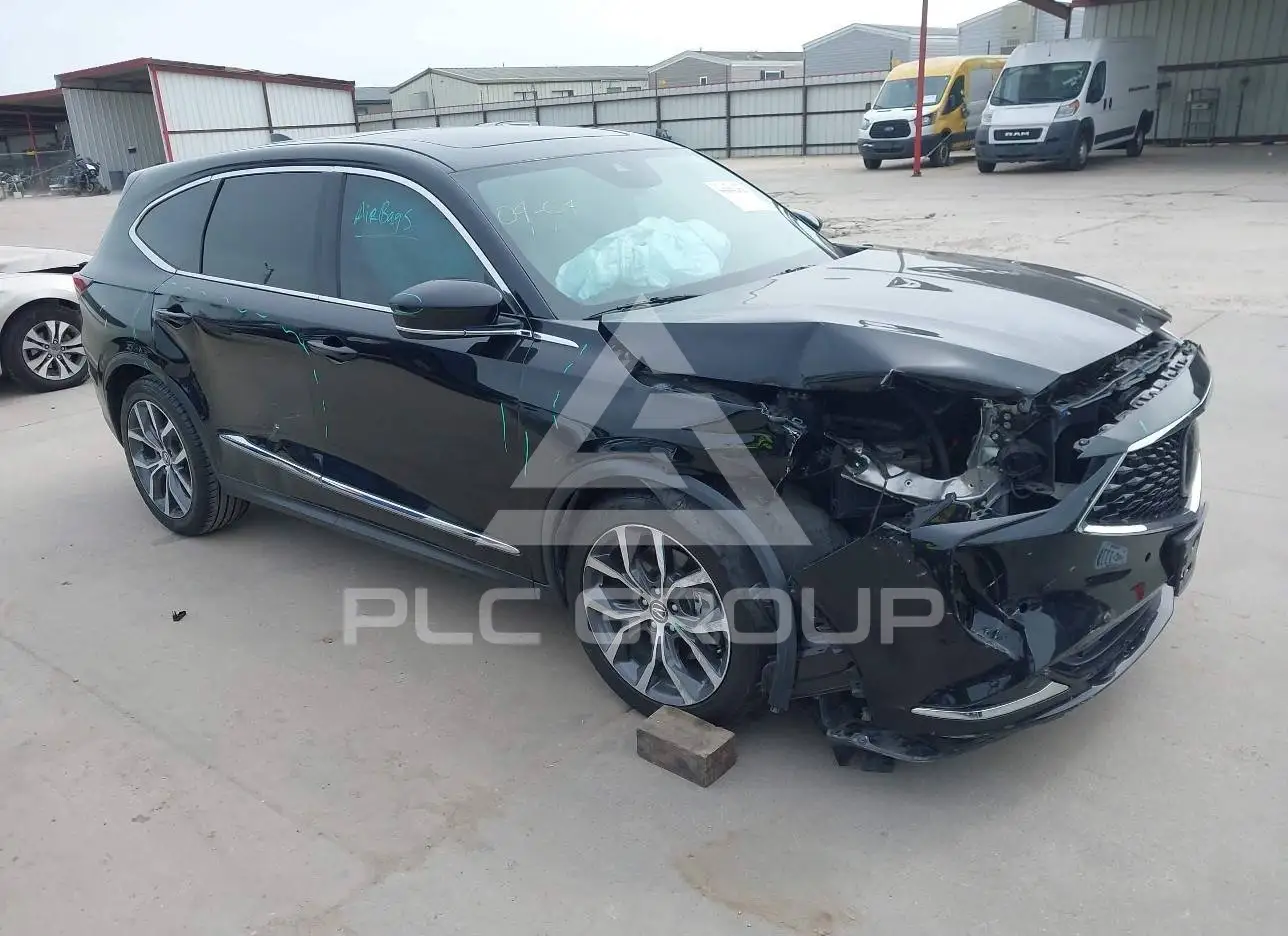 2022 Acura MDX VIN: 5J8YD9H44NL006488 из США - PLC Group