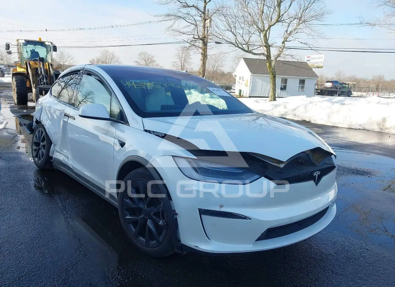 2022 Tesla Model X VIN: 7SAXCAE51NF356436 з США - PLC Group