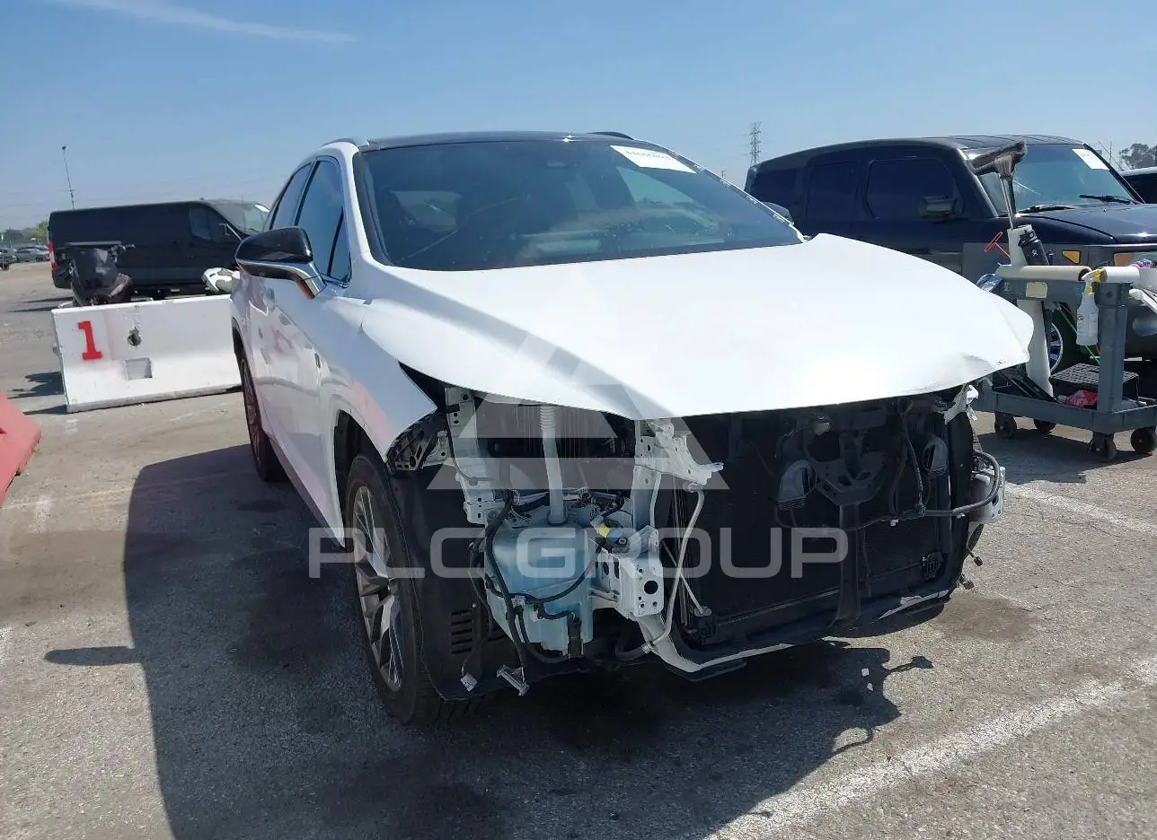 2022 Lexus RX350 VIN: 2T2YZMDA5NC326839 з США - PLC Group