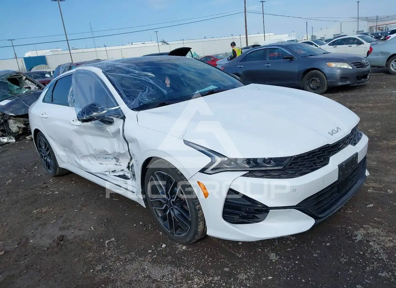 2022 KIA K5 VIN: 5XXG44J80NG134348 из США - PLC Group