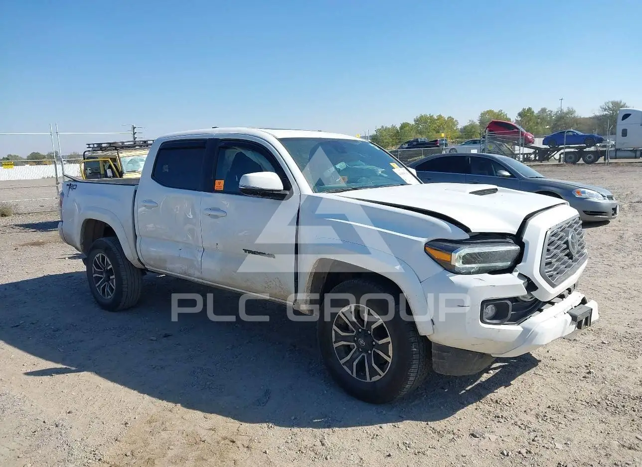 2023 Toyota TACOMA VIN: 3TMCZ5AN4PM653934 from the USA - PLC Group