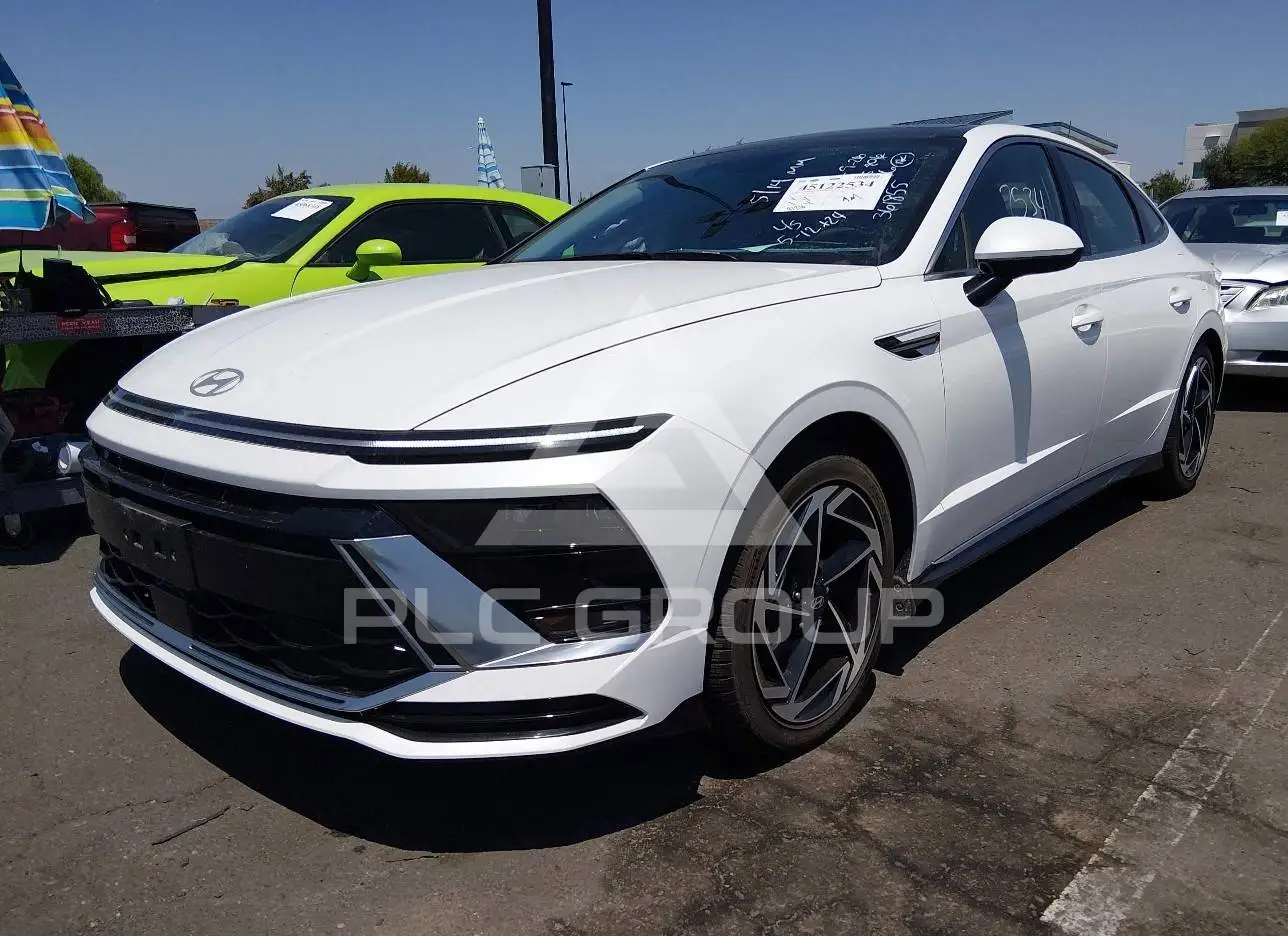 2024 Hyundai Sonata VIN: KMHL14JA2RA361855 из США - PLC Group