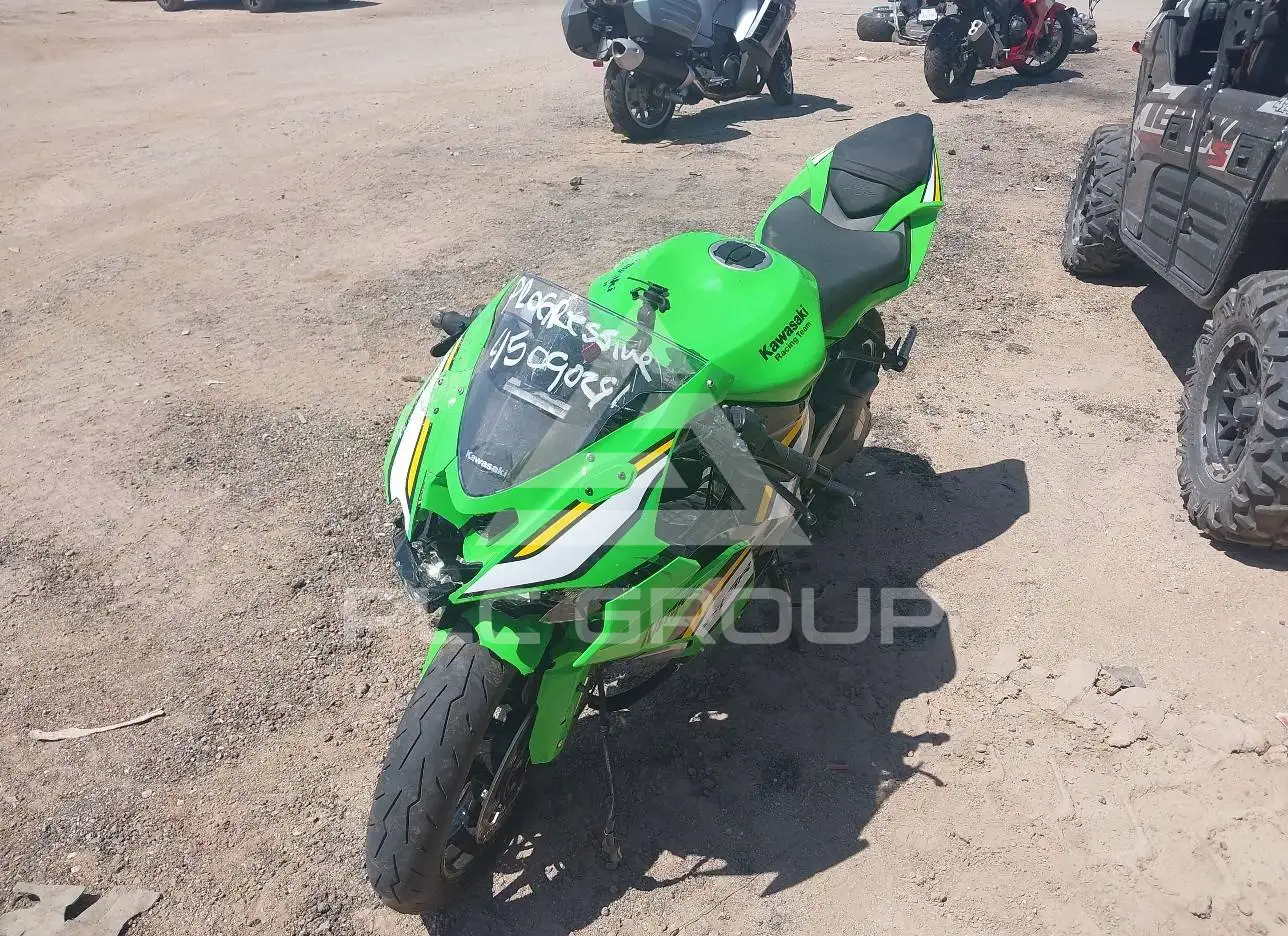 2025 Kawasaki ZX636 VIN: JKBZXJK14SA007597 из США - PLC Group