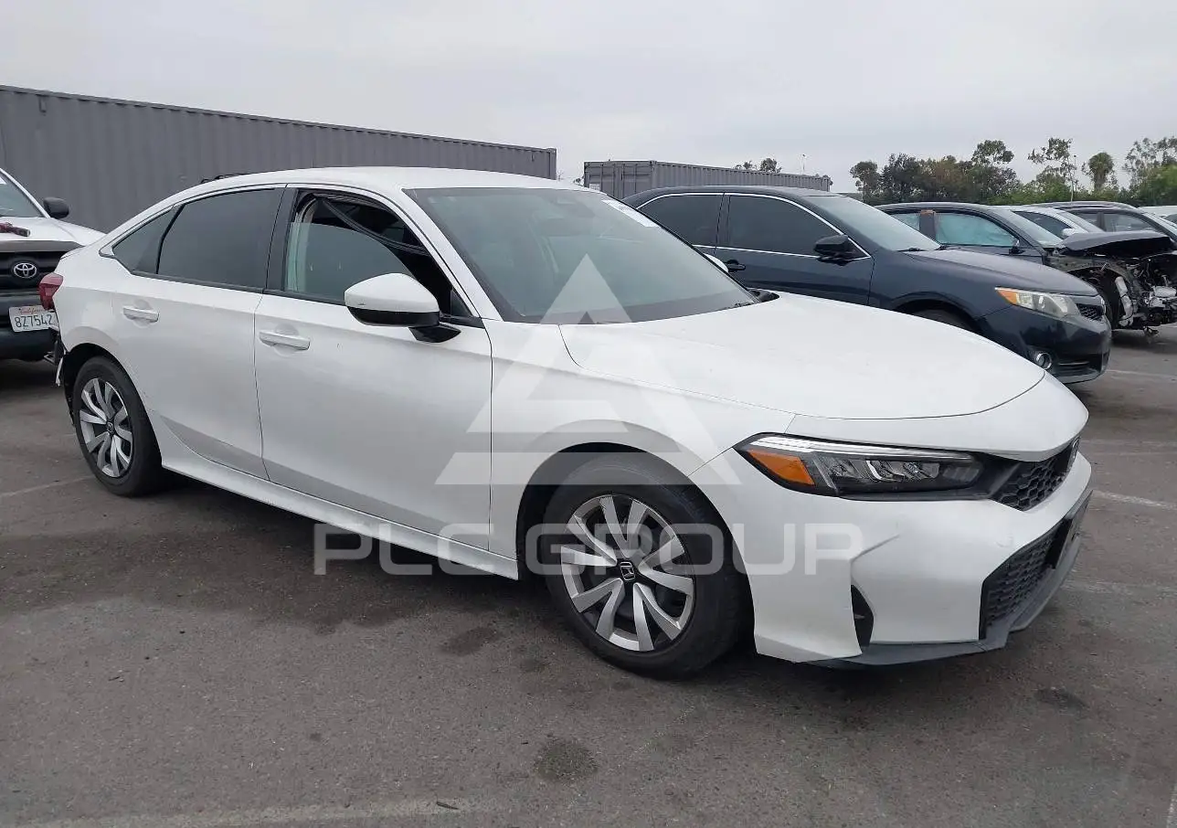 2025 Honda CIVIC VIN: 2HGFE2F24SH514644 з США - PLC Group