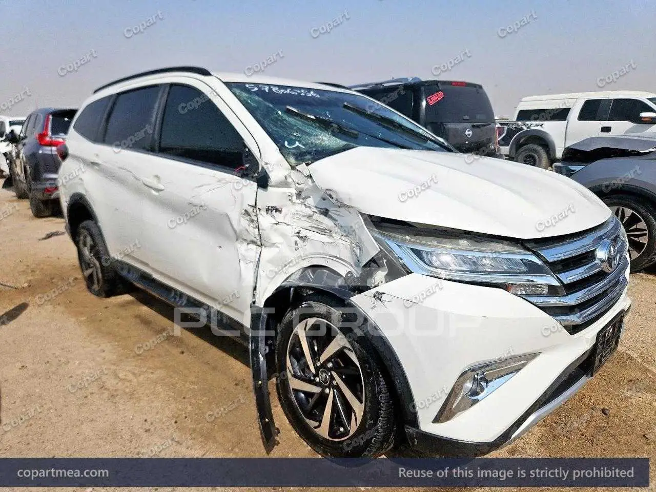Купить 2023 Toyota Rush VIN: MHKEF8BF3PK****** из ОАЭ (Дубаи) в