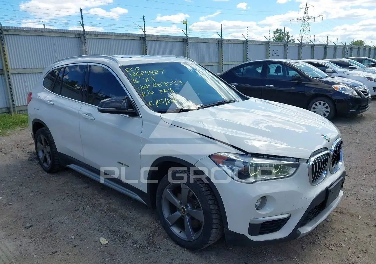 2016 BMW X1 VIN: WBXHT3C30GP889033 из США - PLC Group