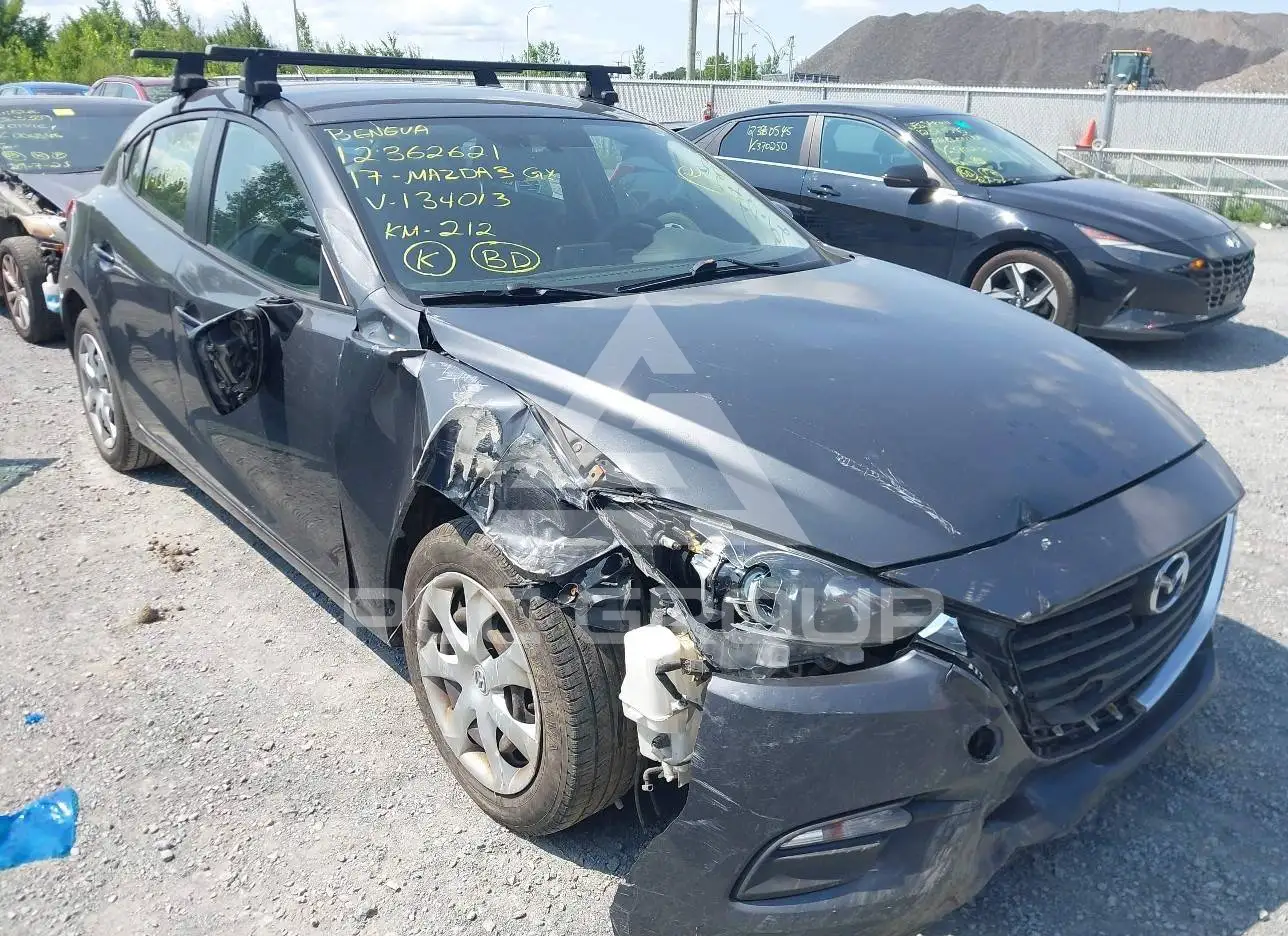 2017 Mazda 3 VIN: 3MZBN1K78HM134013 from the USA - PLC Group